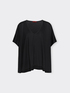T-shirt scollo a V image number 4