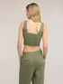 Top bustier din amestec de in lyocell image number 1