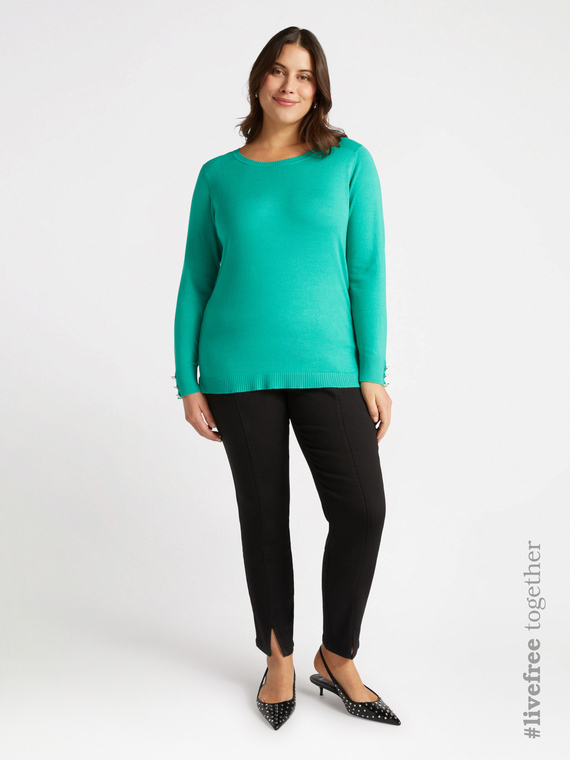 Pullover mit Viskose LENZING™ ECOVERO™