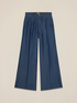 Pantaloni palazzo din tencel image number 4