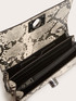 Wallet Bag in tessuto spalmato stampa pitone image number 4
