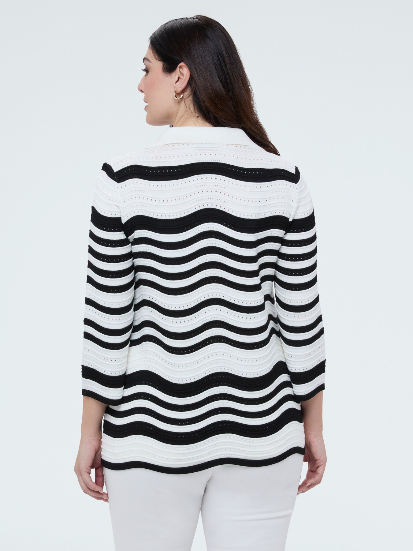 Maglia con colletto polo image number 1