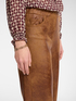 Vintage-effect fabric trousers image number 3
