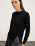 Pull oversize à motif nœud image number 2