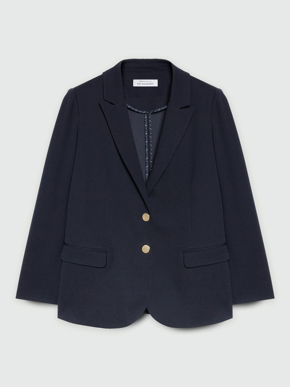 Blazer in tessuto stretch