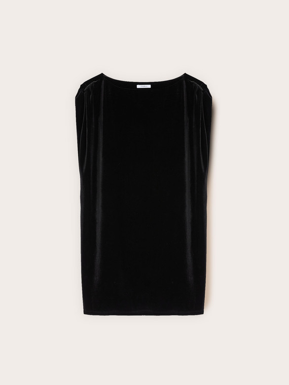 Oversized chenille dress