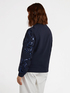 Sweatshirt mit bestickten Ärmeln image number 1