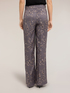 Palazzo-Hose aus Viskose-Twill mit Blumendruck image number 1