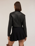Kurze Jacke aus beschichtetem Stoff image number 1