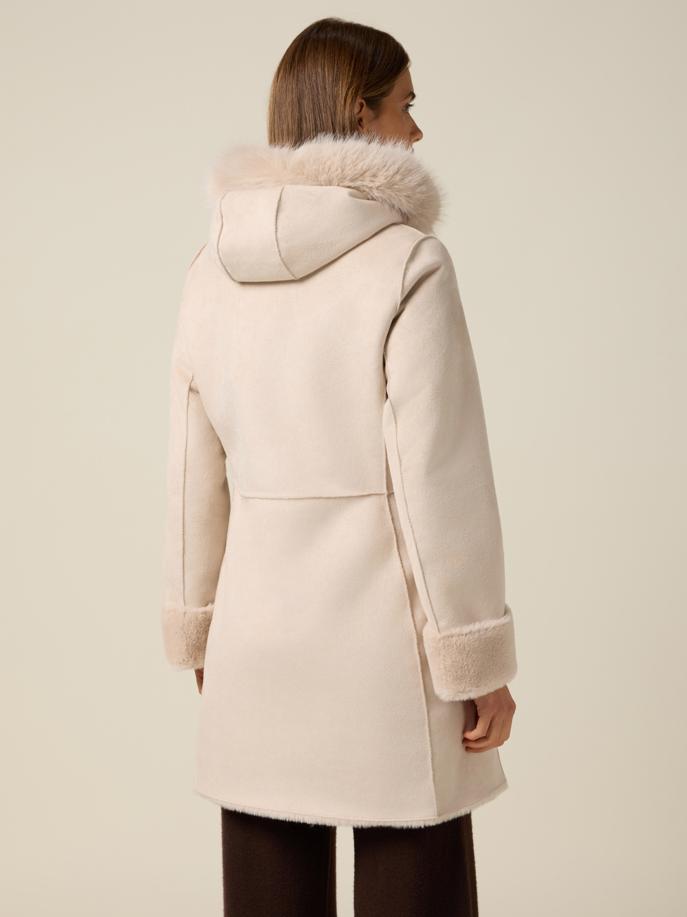 Soft fabric coat image number 1