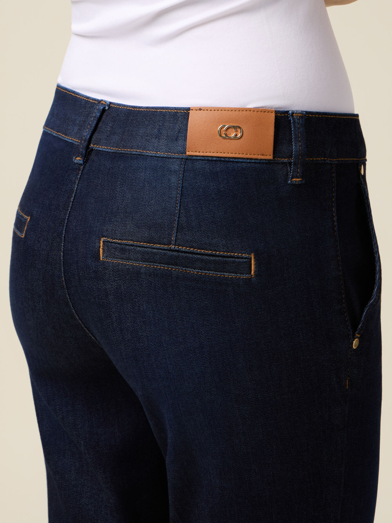 Blugi chinos albastru rinse image number 2