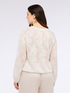 Blusa stampa floreale con scollo a V image number 1