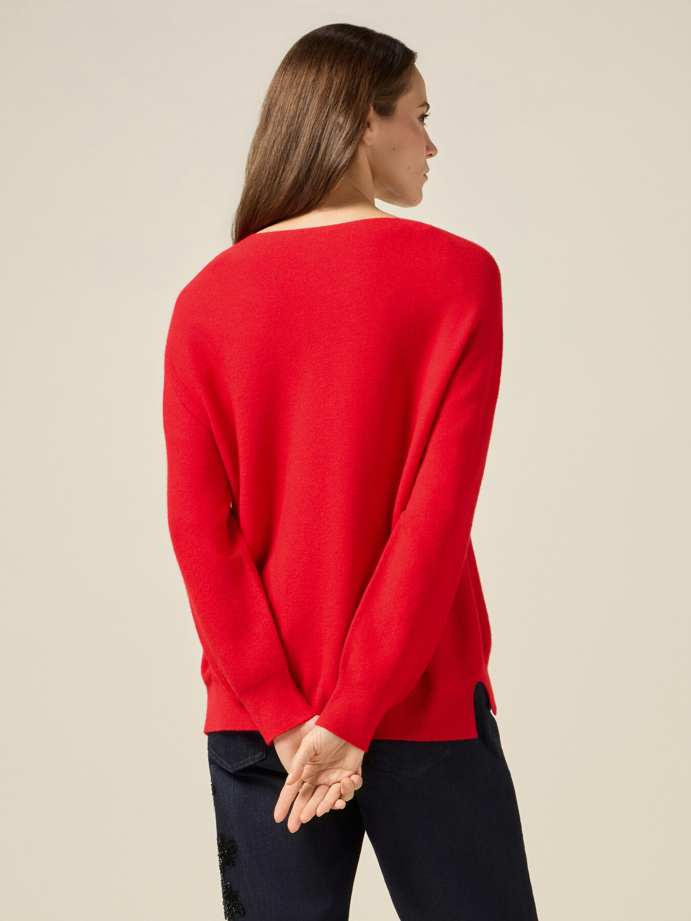 Maglia scollo a V image number 1