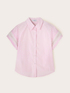 Chemise rayée avec manches brodées image number 4