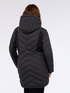 Lange gesteppte Daunenjacke mit Kapuze image number 1