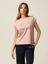 T-Shirt aus Jersey mit Buchstaben-Stickerei image number 0