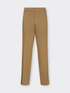 Straight-leg trousers in stretch satin image number 4