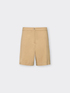 Bermuda chinos in gabardine image number 4