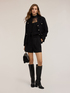 High-waisted pleated shorts image number 0