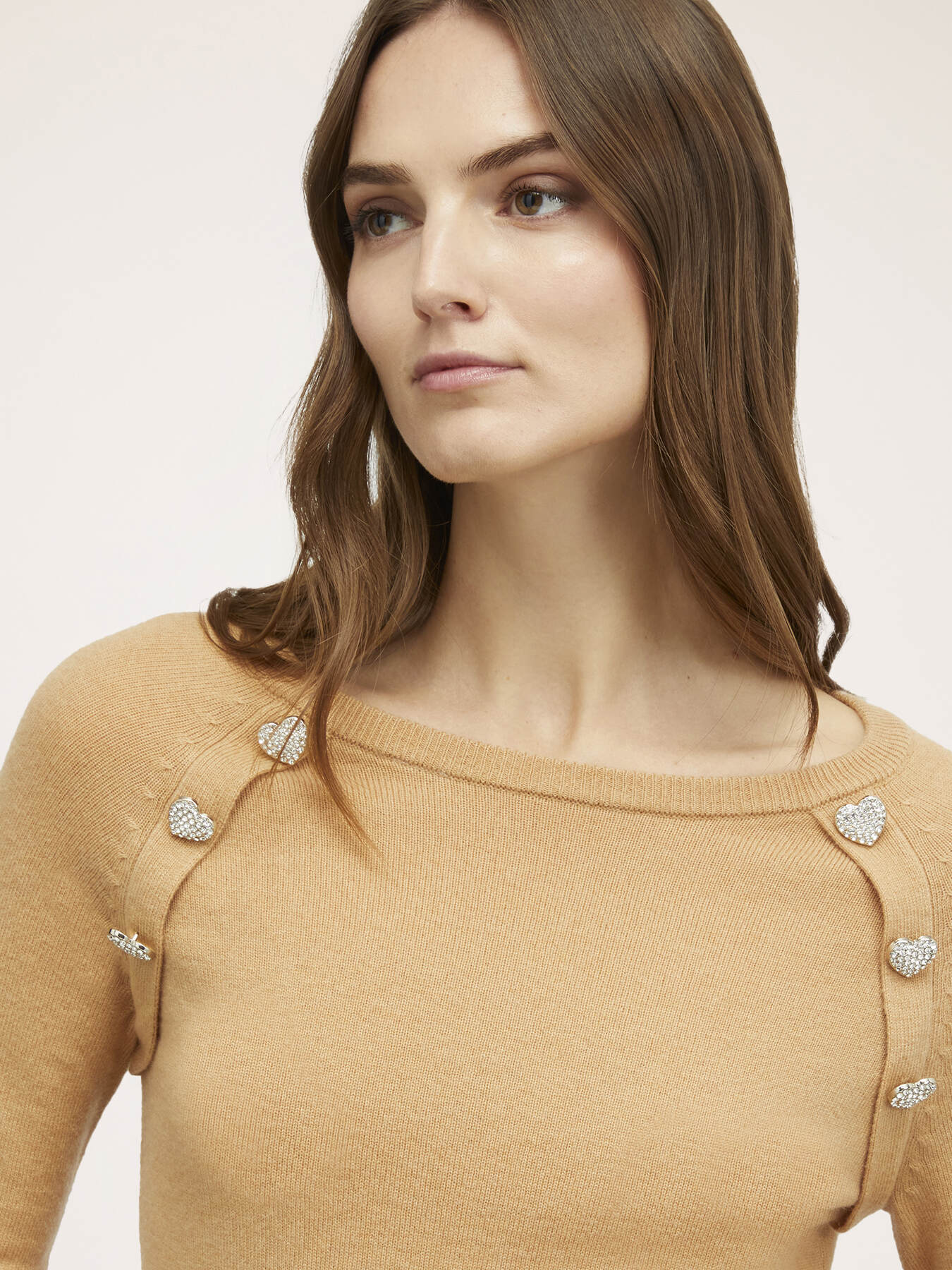 Pull-over avec boutons bijoux image number 0