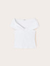 Schulterfreies T-Shirt image number 4