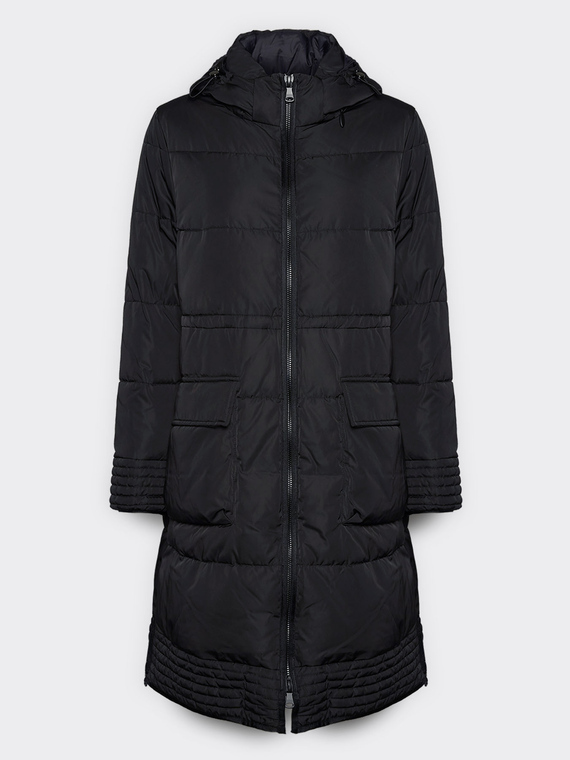 Steppparka mit Kapuze