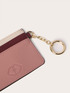 Card holder with keyring and logo image number 2
