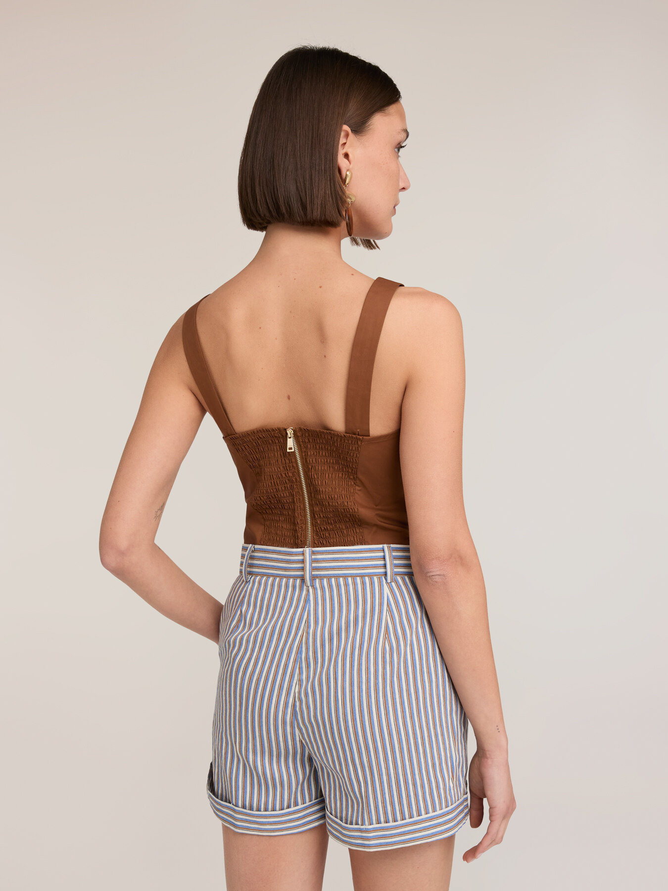 Cropped top with bow image number 1