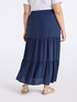 Long flounced skirt image number 1