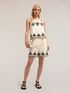 Top in embroidered cotton image number 3