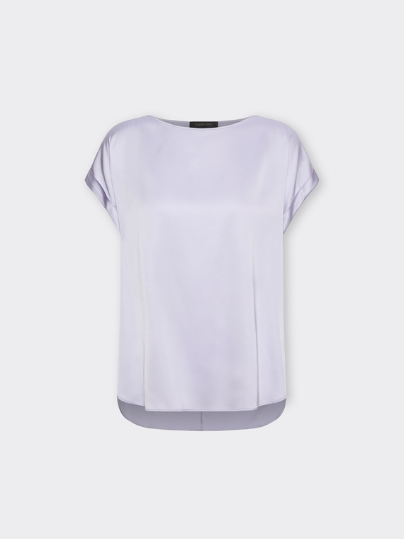 Blusa de sat&eacute;n