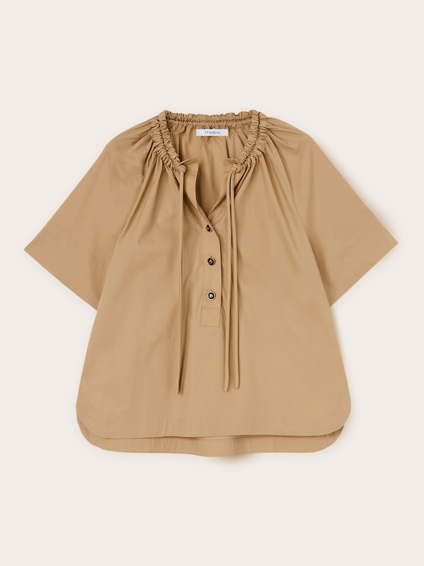 Camicia con coulisse image number 4