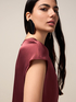 Viscose satin blouse image number 2