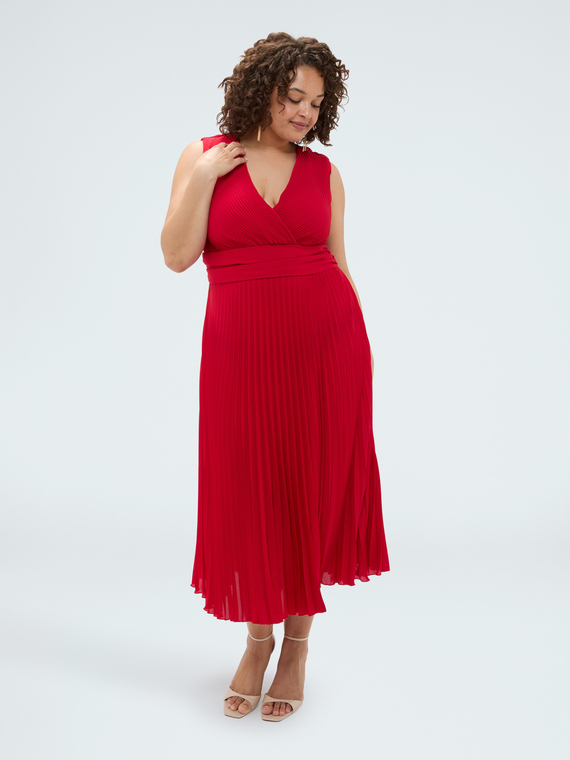 Dream Dress in pleated georgette