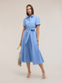 Vestito chemisier a righe image number 0