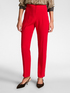 Slim-fit trousers in stretch fabric image number 2