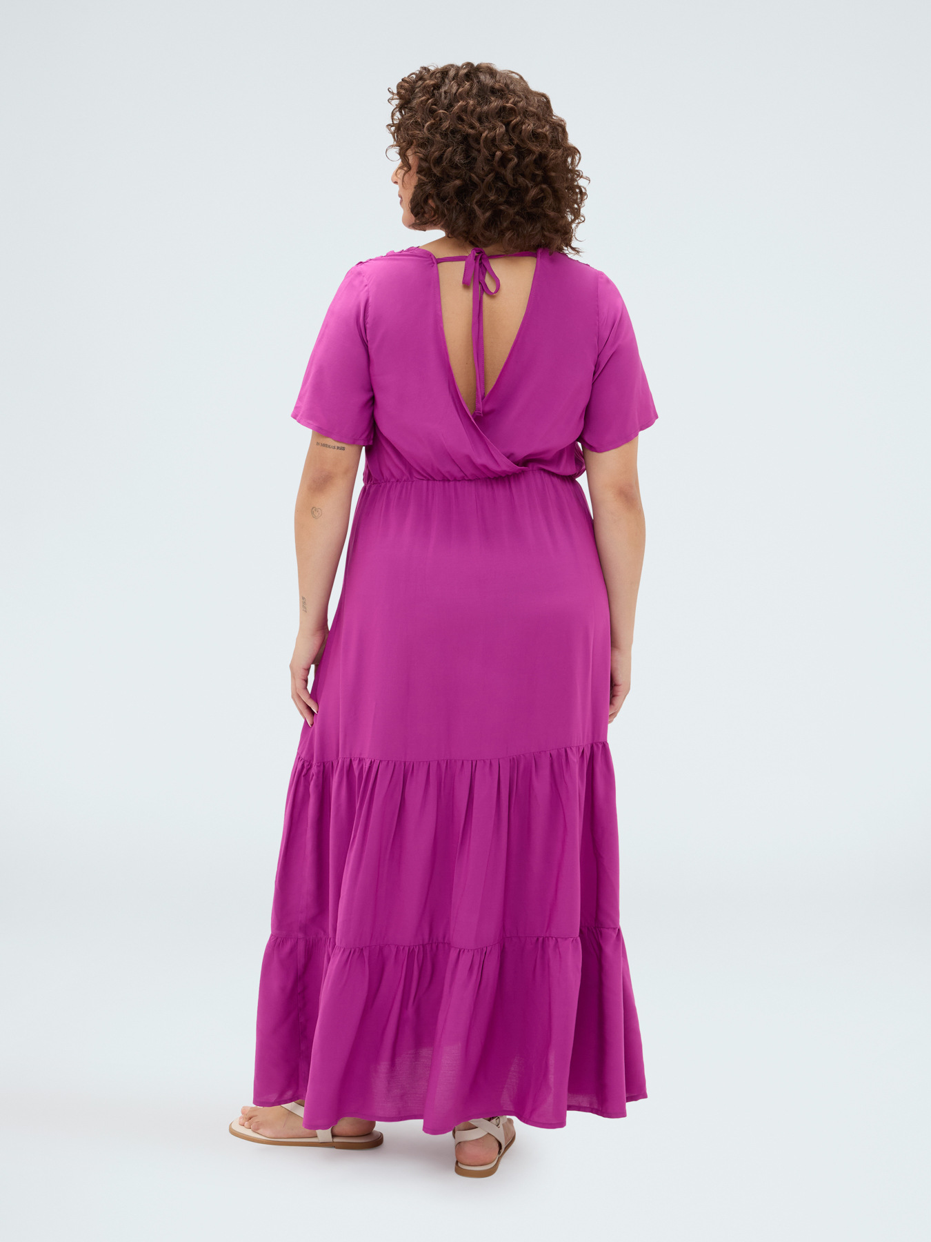 Langes Smile-Kleid aus Viskose image number 1