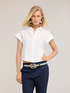 Camicia in lino con pieghe image number 0