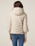 Lightweight down jacket with hood and cuffs image number 1