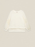 Closed sweatshirt with embroidery on the sleeves image number 3