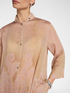Long shirt in printed organza image number 3