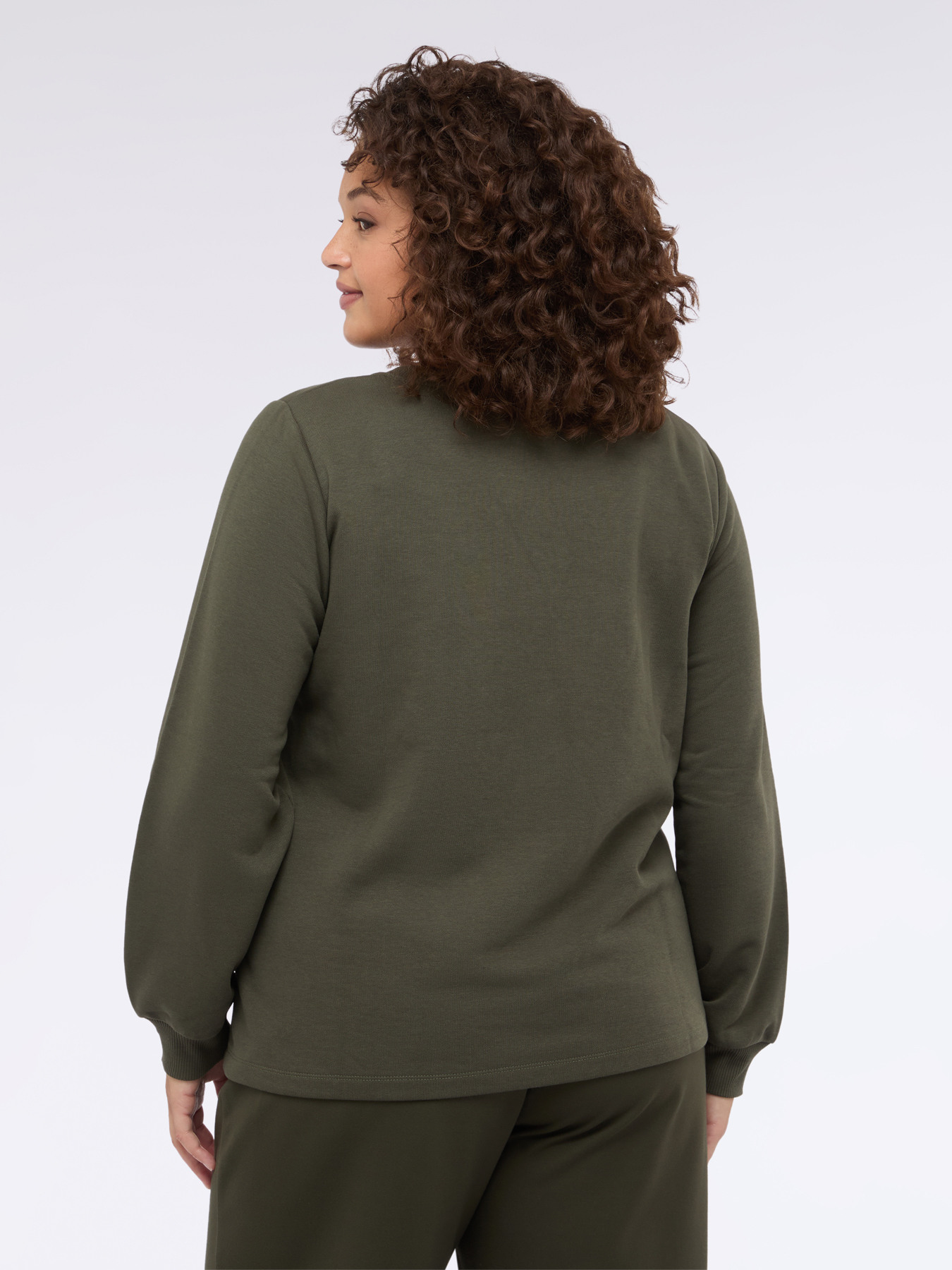 Sweat-shirt avec imprim&eacute; floral image number 2