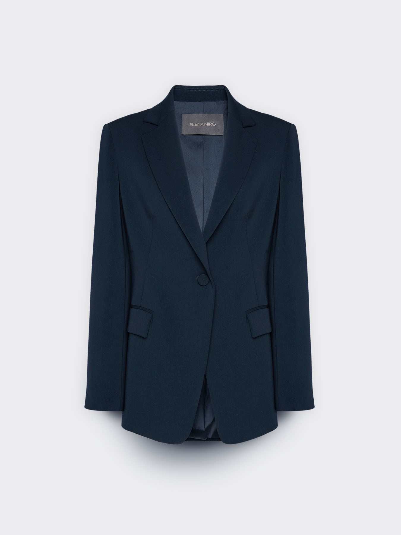 Blazer strutturato in cady image number 4