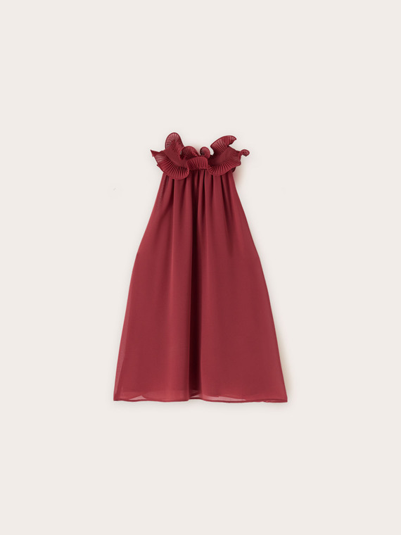 Top with ruffles