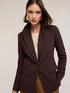 Blazer simple boutonnage avec poches plaqu&eacute;es image number 3