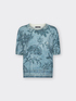 Maglia stampata misto cotone image number 4
