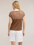 Striped linen blend sweater image number 2