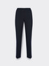 Milano knit fabric slim-fit trousers image number 4