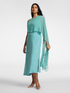 Vestido con capa image number 0