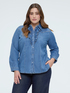 Chemise en denim avec volants image number 3